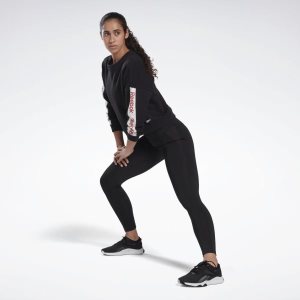 Reebok Workout Ready Tights Damen - Schwarz - DE 745-KAB